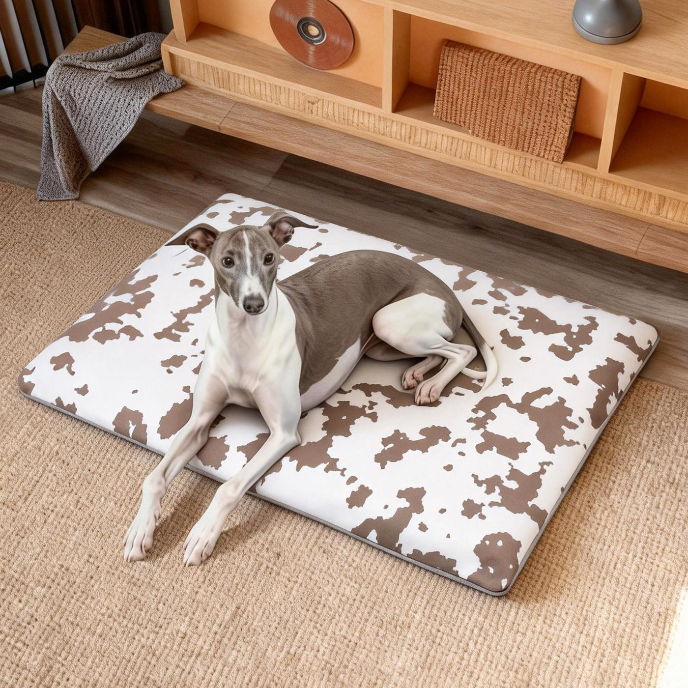 Unisex Pet Sleeping Mat Comfortable Padding Breathable Non-Slip Removable Cover
