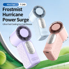 Harrow Portable Fan Rechargeable Quiet Compact Personal Fan with Adjustable Speed and LED Display