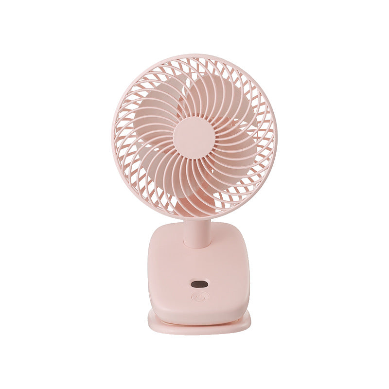 Adjustable Mini Clip-On Fan Harrow Portable Desk Fan with Multiple Speeds and Adjustable Head