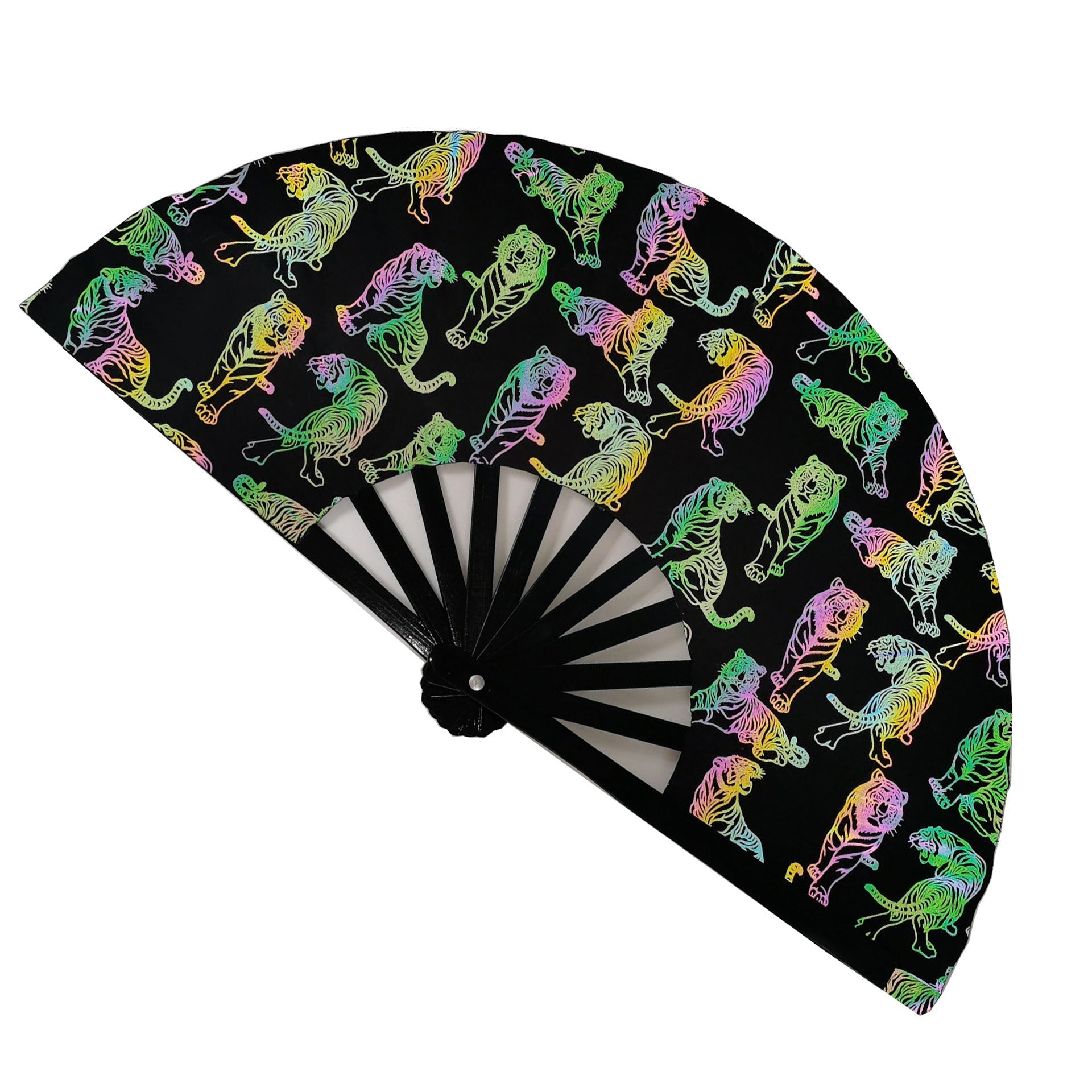 Ladies Fan Colorful Lightweight Portable Handheld Fan for Summer and Events