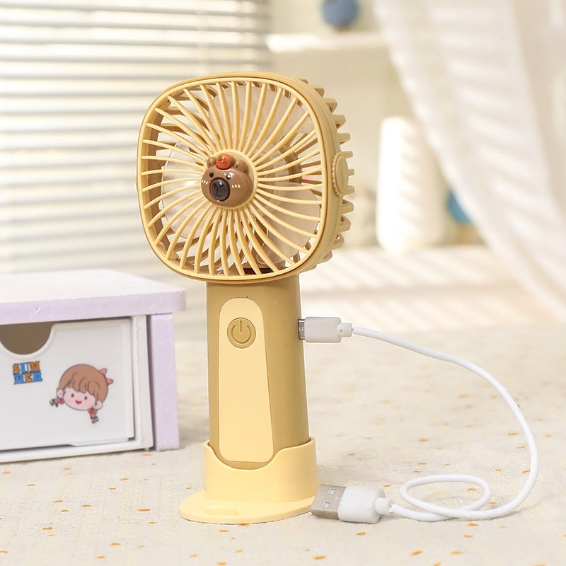 Portable USB Fan Compact Quiet Operation Lightweight Travel Desk Fan