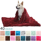 Women's Fluffy Pet Blanket Soft Plush Lightweight Machine Washable