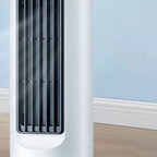 Oscillating Tower Fan Slim Design Whisper-Quiet DC Motor Adjustable Louvers Unisex One Size