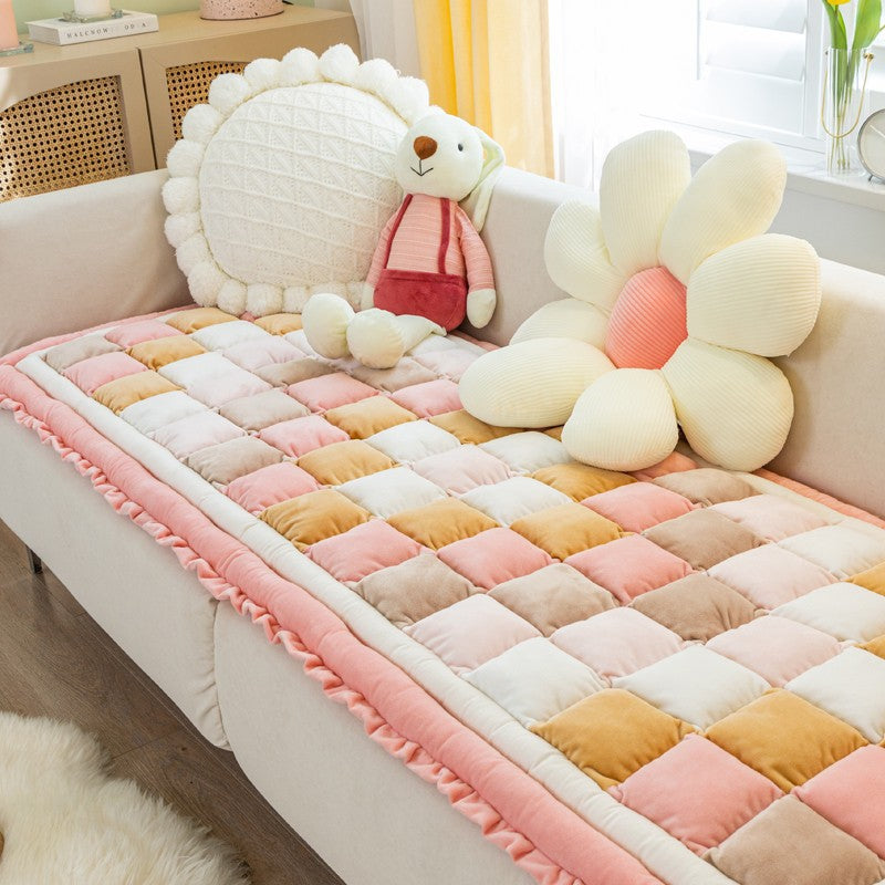 Women's Sofa Cover Soft Durable Fabric Non-Slip Machine Washable