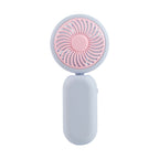 Rechargeable Compact Handheld Fan USB Portable Quiet Motor Unisex