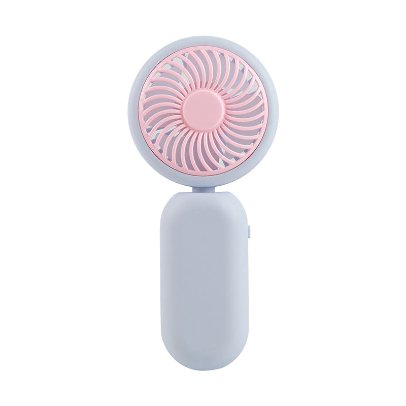 Rechargeable Compact Handheld Fan USB Portable Quiet Motor Unisex