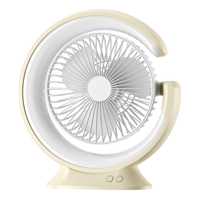 Men's Table Fan Compact Quiet Operation Adjustable Speeds Modern Design