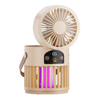 Portable Insect Killer Fan with UV Light Touchscreen Indoor Outdoor