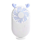 Bear-Shaped Portable Personal Cooling Fan Rechargeable Battery Lightweight