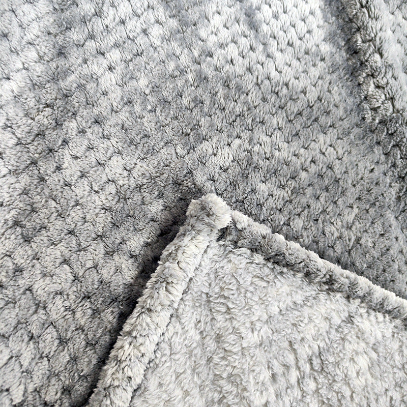 Brehn Women's Cozy Waffle Texture Blanket Soft Microfiber Throw for Living Room Bedroom