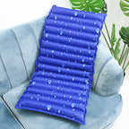 Cooling Seat Cushion with Snowflake Pattern Ergonomic Breathable Comfort Bowlift
