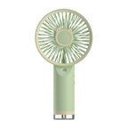 Portable Rechargeable Hand Fan Cute Cat Design Lightweight Compact