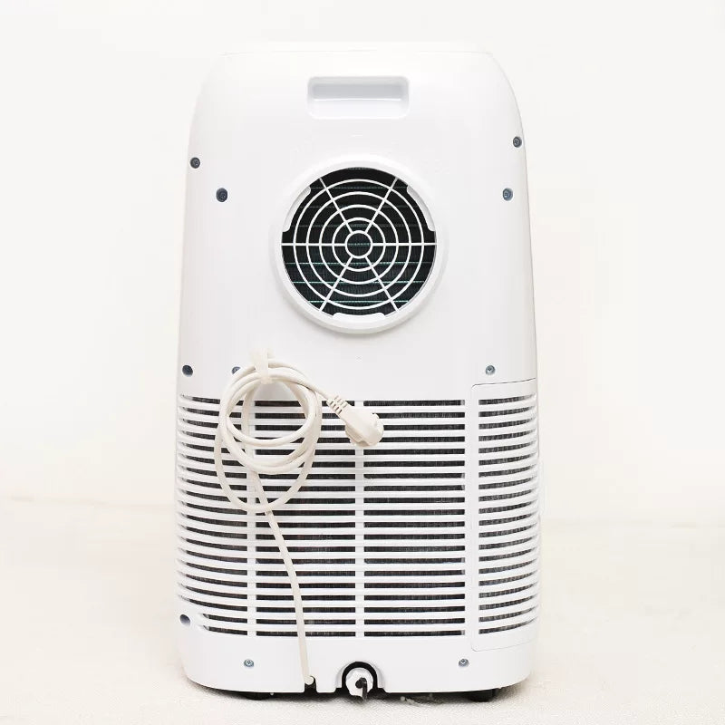 Portable Air Conditioner with Dehumidifier Single Hose Ventilated Digital Control Wheels White