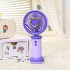 Portable Handheld Fan for Women Cute Animal Design USB Rechargeable Lightweight Quiet Operation
