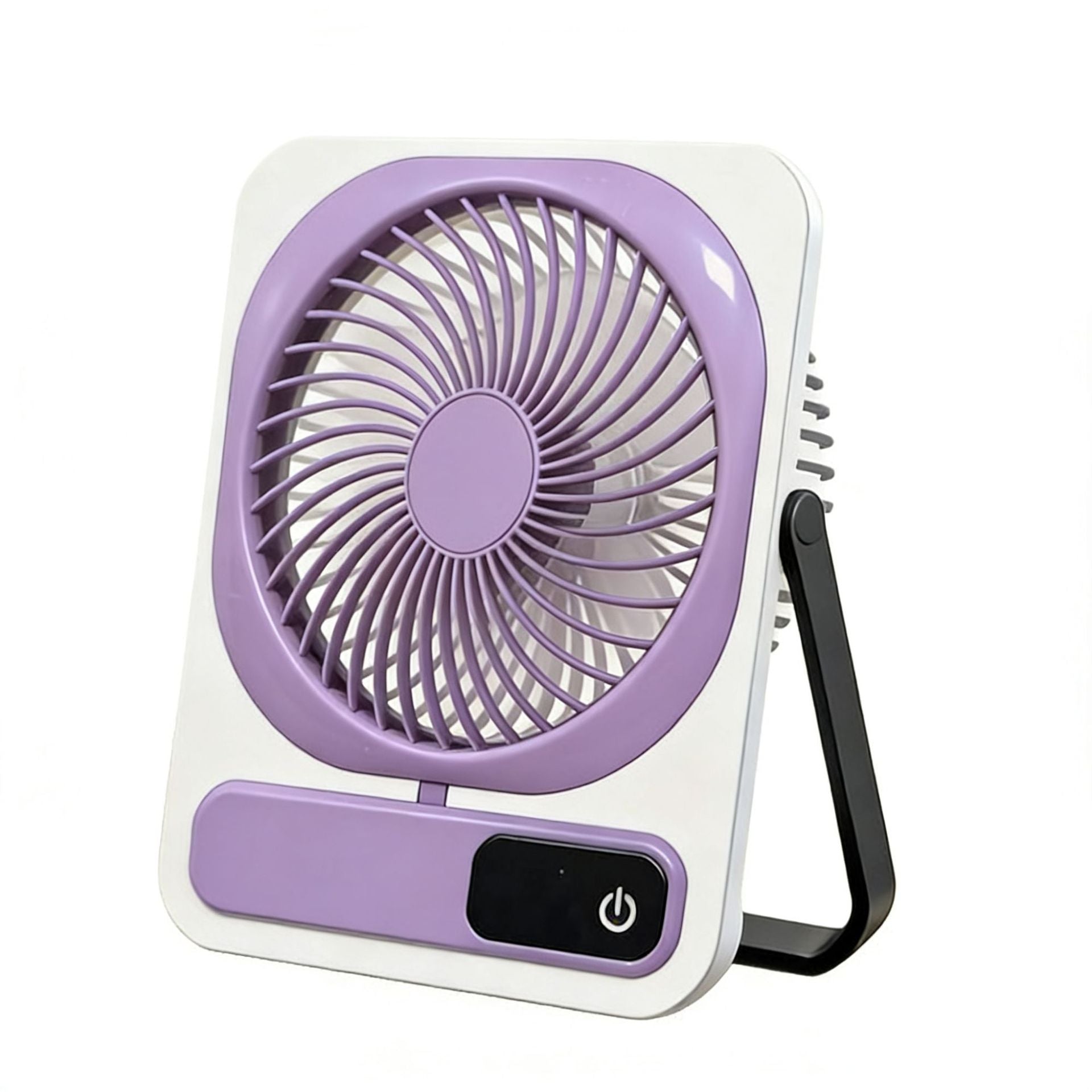 Portable Tabletop Fan Compact Adjustable Tilt 3-Speed Settings Energy Efficient
