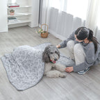 Unisex Pet Mat Soft Non-Slip Stylish Machine Washable Indoor Floor Mat