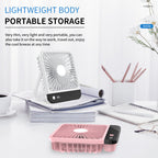 Portable Table Fan Lightweight Quiet Operation Compact Design