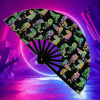 Ladies Fan Colorful Lightweight Portable Handheld Fan for Summer and Events