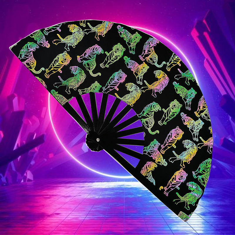 Ladies Fan Colorful Lightweight Portable Handheld Fan for Summer and Events