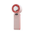 Handheld Portable Fan with Rechargeable Battery and Adjustable Speeds Quiet Operation Compact Design