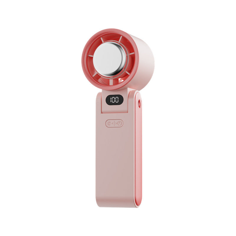 Handheld Portable Fan with Rechargeable Battery and Adjustable Speeds Quiet Operation Compact Design