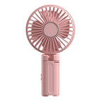 Harrow Rechargeable USB Handheld Fan Portable Lightweight Adjustable Speed Quiet Operation