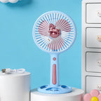 Portable Handheld Fan with Adjustable Tilt USB Rechargeable Lightweight Quiet Operation