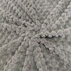 Brehn Women’s Luxury Fleece Blanket Soft Warm Honeycomb Pattern Throw Blanket