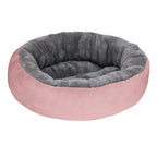 Deko Harrow Cat Bed Soft Padded Round Nesting Bed Durable Easy-Care Fabric