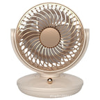 Portable Digital Air Circulator Fan Compact Lightweight Whisper-Quiet Adjustable Tilt