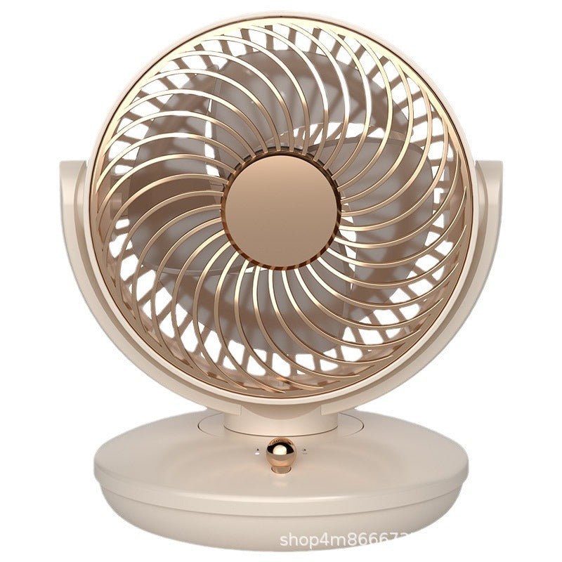Portable Digital Air Circulator Fan Compact Lightweight Whisper-Quiet Adjustable Tilt