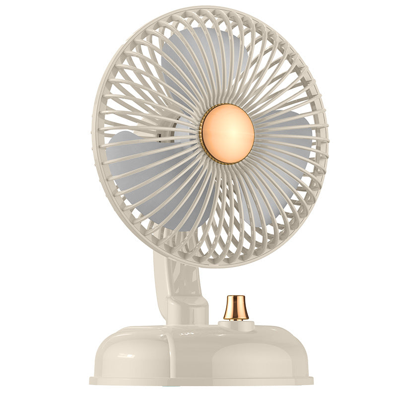 Portable Desk Fan Compact Lightweight Quiet Operation Adjustable Speeds