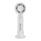 Portable Rechargeable Handheld Mini Fan Compact Quiet Adjustable Speeds
