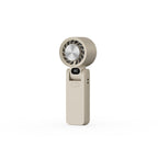 Portable Personal Fan Compact Lightweight Rechargeable Battery Operated with LCD Display and Multiple Speeds