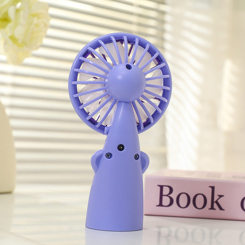 Women Portable USB Hand Fan Lightweight Compact Cute Design Quiet Operation