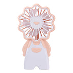 Portable Handheld Fan Animal Design Cute Lightweight Personal Cooling Fan