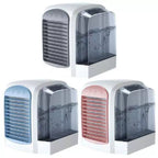Personal Evaporative Air Cooler and Humidifier Compact USB-Powered Portable