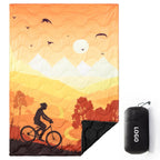 Insulated Camping Blanket Lightweight Waterproof Outdoor Blanket with Carry Bag
