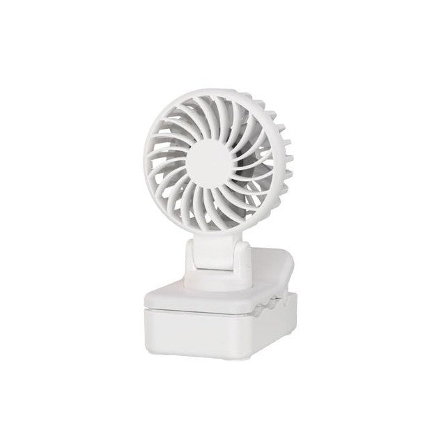 Portable Clip Fan Rechargeable Battery 3 Speeds Lightweight Quiet for Home Office Travel