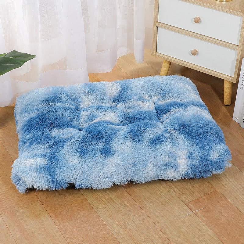 Unisex Cozy Pet Pillow Soft Fiber Non-Slip Machine Washable Cushion for Small and Medium Pets