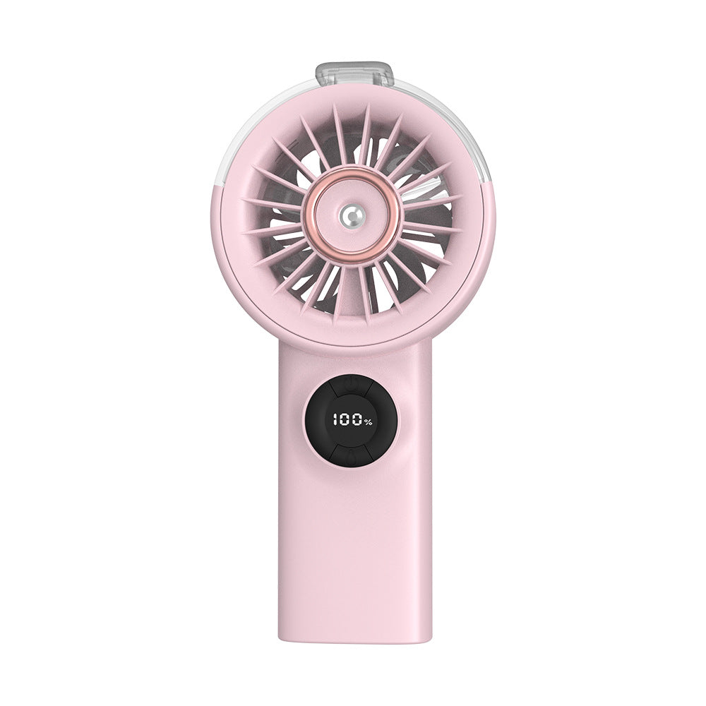 Portable Mini Fan Rechargeable Handheld Table Fan Lightweight Compact