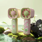 Portable Square Mini Fan Rechargeable Compact Personal Cooling USB