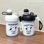 Women’s BPA-Free Water Bottle with Carrying Strap Leak-Proof Lightweight Portable