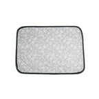 Harrow Pet Bed Soft Velvety Comfort Mat Non-Slip Floral Design for Dogs and Cats