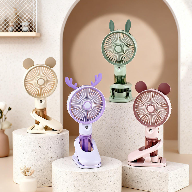 Portable USB Table Fan Foldable Design Lightweight Personal Desk Fan with Multiple Speeds