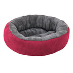 Deko Harrow Cat Bed Soft Padded Round Nesting Bed Durable Easy-Care Fabric