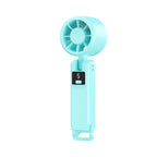 Portable USB Fan with Digital Display and Collapsible Stand Lightweight Personal Cooling Fan
