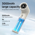 Portable Fabric Steamer Lightweight Quick Heat Wrinkle Remover for Travel and Home Use