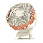Clip-On Desk Fan Portable Adjustable Speed Quiet Compact Cooling Fan