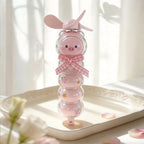 Rechargeable Portable Handheld Fan with Soft Blades and Cute Animal Head Design